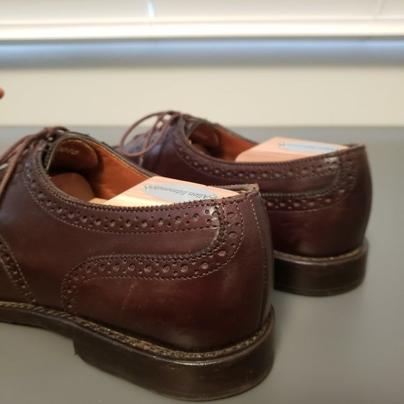 ALLEN EDMONDS Derby Shoes in Brown, Men\'s Size 9.5, Width D - Medium main image 7